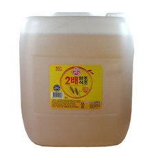 오뚜기 오뚜기 2배양조식초(대)18L, 1개