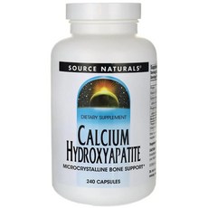 SOURCE NATURALS 羥基磷灰石鈣膠囊, 240 件