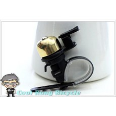 FLINGER 迷你銅製圓型鈴鐺, 1個, 銅色