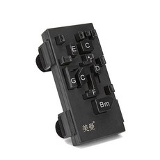 기타 코드 보조기 자동 코드프레스 초보자연주 스터디, Meiman 기타 부스터  합금 카포, 1개