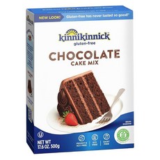 Kinnikinnick - 초콜릿 케이크 믹스 글루텐 프리 알레르기 친화적인 499g(17.4온스) 박스131139, 1 Pack