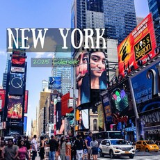 2025 Calendar New York City: 8.5 x 8.5 inches. [paperback], 2025 Calendar New York City: 8