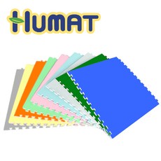 [휴매트]100cm*100cm 대형퍼즐매트/ 퍼즐매트 / 스포츠헬스매트 / 태권도매트 / 체육관매트, 1개, 오렌지