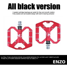 산악 미끄럼 방지 자전거 Mtb 야외 자동 플랫폼, 1개, 레드