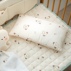 마롤로뜨 빌리지 씬필로우 아기 베개 유아 신생아 돌 낮은베개, 아이보리 마뭉이