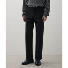브랜드정품 드로우핏 DRAW FIT 도브 울 릴렉스 스트레이트 슬랙스 BLACK 279415