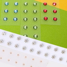 [티-어랑] 귀지압이혈패치 이어테라피 3M 의료용테이프 4mm / 20P 크리스탈 귀지압패치 이혈패치 귀침 이침 다이어트귀침 귀혈자리 귀침효과 귀침 수지침, 15)라이트로즈, 1개