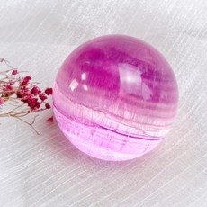 мσσи_нασ ᙏ̤̫͚ 金12 螢石球 5.7cm 環狀紋 夢幻感 白紋漸層 千層感, 1個