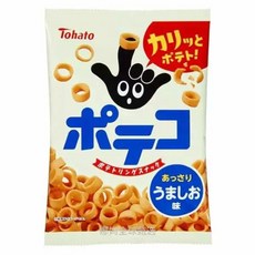 토하토 ALL RAISIN 올레즌 6봉입, H. 살짝 소금 간을 한 감자 링 67g