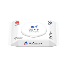 순동이+ 99.9% 殺菌濕巾 20片裝, 1個, 20片, 55g