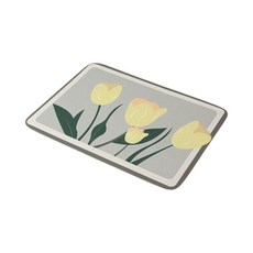 규조토 드라잉 매트 (2p 노란꽃) DK69 pre+7919Go