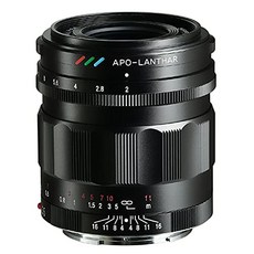 Voigtlander Foct렌더 카메라 렌즈 APO-LANTHAR 35mm F2 Aspherical E-mount 블랙, 1개