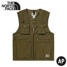 The North Face 男款多口袋排汗透氣背心 輕薄耐磨