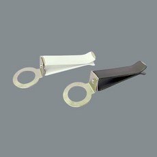 디퓨저 차량용 롱 벤트클립 (신형 자동차도 호환) 무광 개별포장, 100개, 블랙