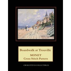 (영문도서) Boardwalk at Trouville: Monet Cross Stitch Pattern Paperback