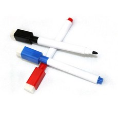 자석 화이트 보드 마카 지우개 마커 일체형, 파랑+지우개, 파랑+지우개, 상세페이지 참조