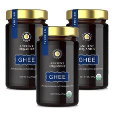 Ancient Organics 에인션트 오가닉스 그래스페드 오리지널 기버터 794g, 3개