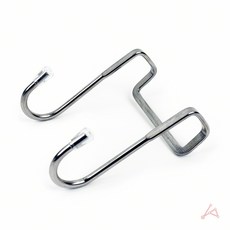 도어후크 문걸이 무타공 행거 담아두리 도어행거 2구후크, one size, 1개, 기본