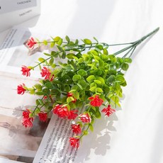 유칼립투스 결혼식 개 아치 인공 크리스마스 분재 벽 홈 DIY 선물 페스티벌 스브레스 야외 꽃 1 5 식물, 1개