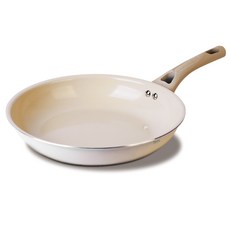 템쿡 IH 인덕션 세라믹 코팅 크림 후라이팬 28cm, 1개