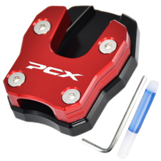 스피드마크 PCX 사이드 스탠드 클립, 레드, 1개