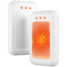 전기 핸드 워머 충전식 1팩 충전식 핸드 워머 16시간 휴대용 핸드 워머 야외 캠핑 사냥 골프 액세서리 여성 및 남성용 선물, White 2 Pack