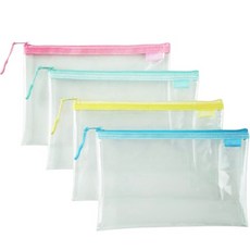 COX三燕 環保透明拉鍊袋 B6*不挑色, 1個