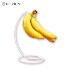 국산 철재 바나나걸이 스탠드 거치대 보관대 스탠, 화이트, 1개