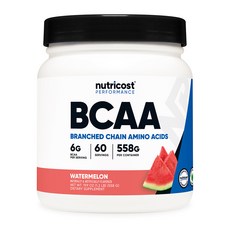 뉴트리코스트 BCAA 파우더 60회분 수박맛 1병, 1개