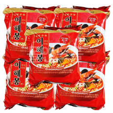 삼양 이해봉 짬뽕 라면 (), 5개
