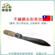 松格 不鏽鋼尖型草也 移植鏝 穴植鏟, 1個
