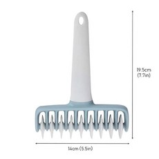 크리 에이 티브 PP 피자 커터 Scutters 주방 다기능 날카로운 수제 국수 호브 미끄, 파란색