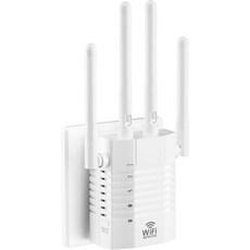 105개의 장치 WiFi Extender 4개의 지향성 안테나를 갖춘 신호 부스터 1.2Gbps 듀얼 밴드 및 12880제곱미터.Ft 커버리지 EasyMesh 하나의 이더넷 포, white-Q4