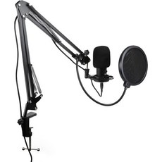에머슨 EAM-9051 USB 게이밍 및 스트리밍 콘덴서 마이크로폰 (팝 필터 쇼크 마운트 포함 카디오이드 픽업 패턴 플러그 앤 플레이 설치) — 게이머 스트리머 팟캐, 에머슨 EAM-9051 USB 게이밍 및 스트리밍 콘덴