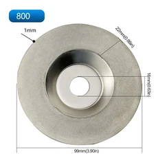앵글 그라인더 연마 휠 100-2000 메쉬 절단 플랩 디스크 컷오프, 04 800 mesh