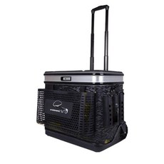 해동 핸드카 갈치 낚시용 이동식 캐리어 끌차 저울 아이스박스 쿨러 캠핑 바퀴, 1. 블랙