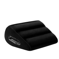 풍선 호텔 빌라 라운드 베개 침실 기숙사 아파트 바디 서포트 패드 거실 팔걸이가있는 접이식 쿠션, 01 Pillow with handle, 1개, 01 orange with inflator