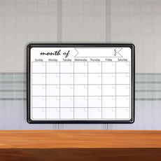 먼슬리 자석 화이트보드 공지사항 스케줄 일정 쪽지 주방 월간