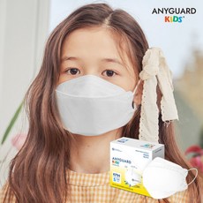 애니가드 황사 방역용 마스크 소형 KF94, 50개입, 1개, 화이트