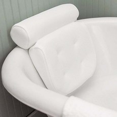 헤드쿠션 욕실베개 반신욕 강한흡착 3D메쉬소재 배게, 상세페이지 참조, 1개