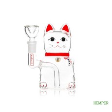 Hemper Lucky Money Cat 招財貓玻璃擺飾 造型設計