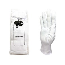 【京閣織化】純棉白手套-12雙 白手套 禮儀手套 電子手套 加工手套, 1個, M, 純棉白