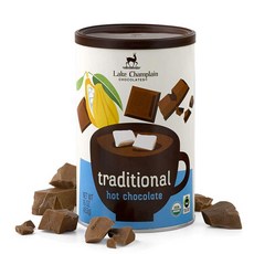 레이크 샹플레인 고메 전통 핫 초콜릿 믹스 16회 제공량 1파운드 (2개 팩), Chocolate