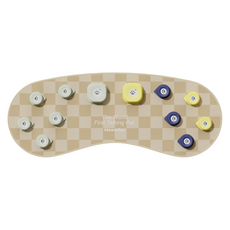 喵乎汪也 寵物交流錄音按鈕 寵物訓練互動玩具, 家庭號, 1個