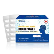 오로니아 포스파티딜세린 브레인파워 96g, 60정, 1개