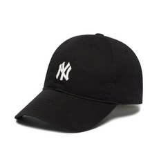 뉴에라 New era 엠엘비 NY스몰로고 면 야구모자 남녀공용 블랙 3ACP7701N-50BKS