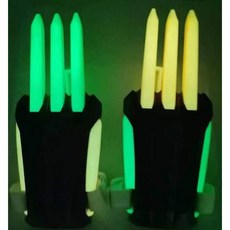 SNS 핫아이템 야광버전 엑스맨 울버린 당근칼 토이나이프 코스튬 피젯토이, 1BOX(6개입), 1개