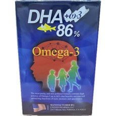 力泰 魚油 DHA 軟膠囊 Omega-3 86%, 1個