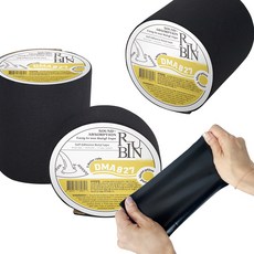 프리미엄 흡음 부틸고무 테이프 부직포면 난연재질 자동차 진동 신슐레이터 배선정리 국내생산 RUBIN(사은품증정), 흡음 부틸테이프 5cm 5m, 1개