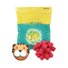 꼬메빔보 버블솝플레이 비누클레이 무향 단색 1kg 리필 대용량, 블루